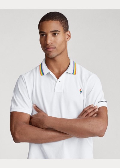 Polo Ralph Lauren Pride Polo Shirt Herre Danmark (YKCMJ9053)